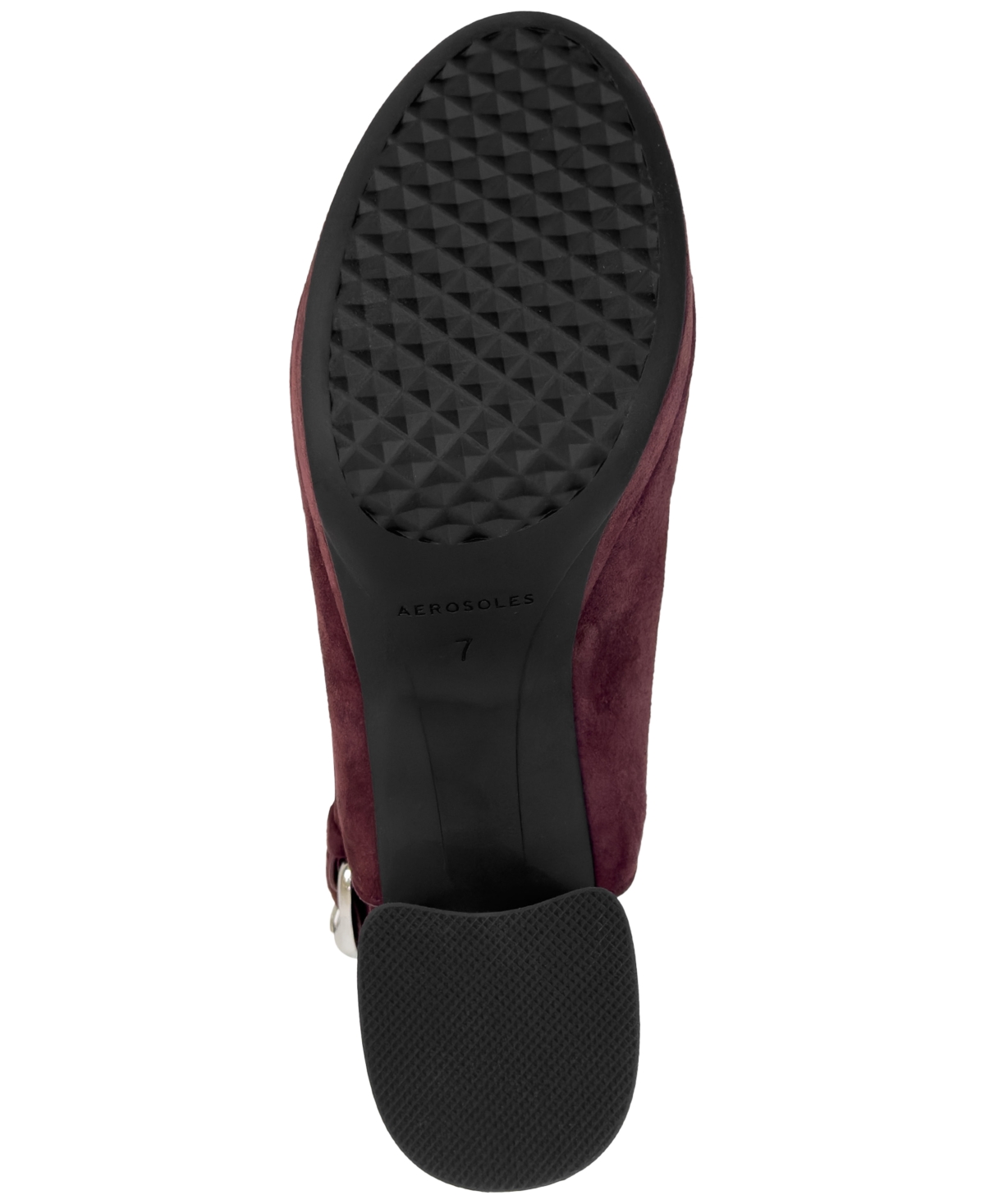 Aerosoles Cornelia Slingback Platform Sandal In Burgundy