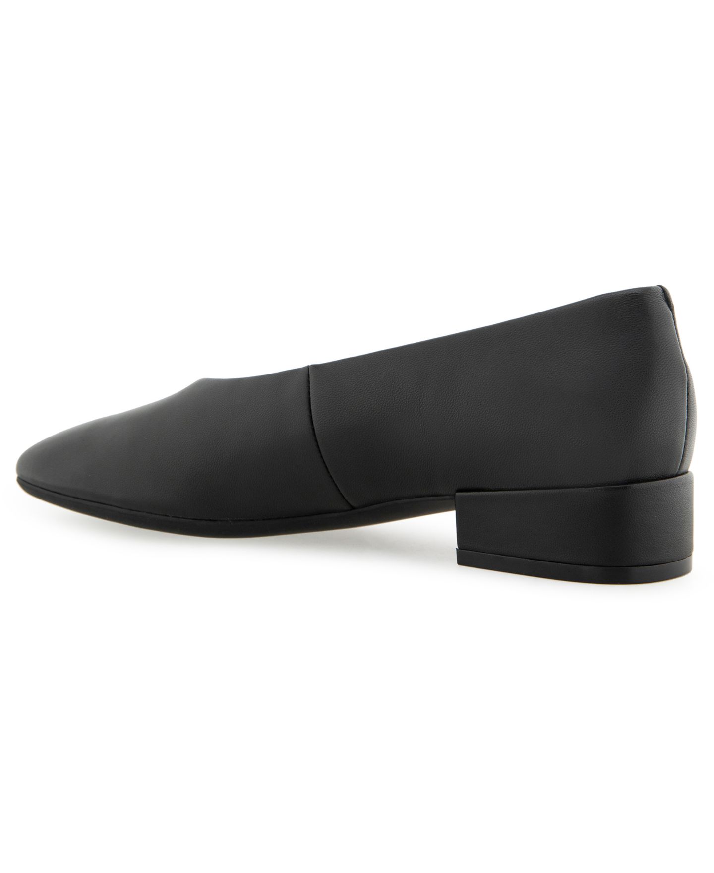 Женские туфли Aerosoles Nannie Dress Block Heel Pumps, цвет: Чёрный мягкий кожаный — фото 6