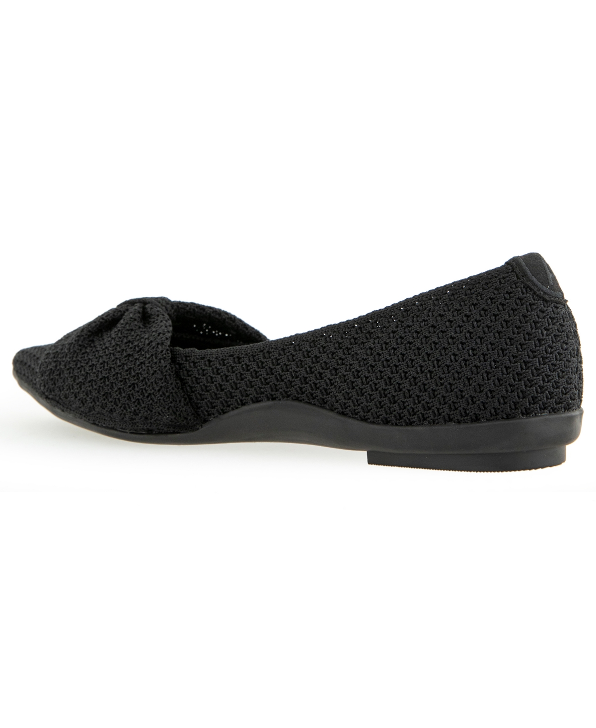 Aerosoles Women's Davita Knit Flat In Black