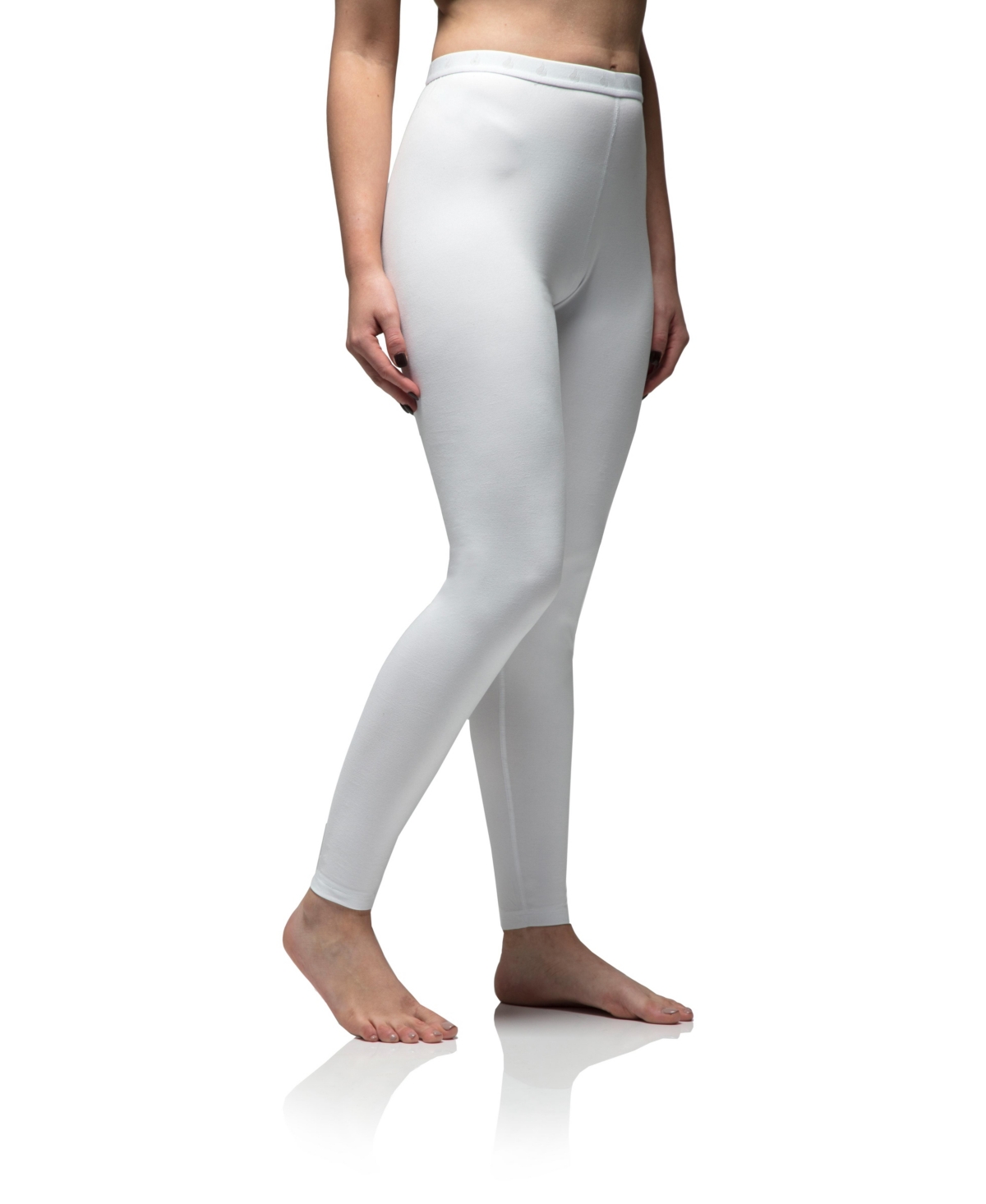 Heat Holders Women's Ultra Lite Full Length Thermal Pants In White