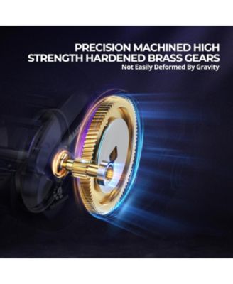 Alijoz 400 Baitcaster Fishing Reel, 38Lbs Max Drag Baitcasting Reel, 6.6:1/8.1:1 Gear Ratio, Freshwater and Saltwater Low Profile Casting Reel