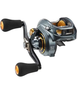 Piscifun Alijoz Baitcaster Fishing Reel, 300 Size, 33Lbs Max Drag, Freshwater & Saltwater Low Profile Casting Reel for Musky, 6.6:1/8.1:1 Gear Ratio -