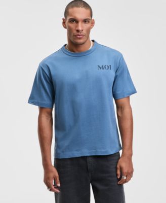 Mode of One - Men's Refreshed Relaxed Fit Short Sleeve Crewneck Graphic T-Shirt