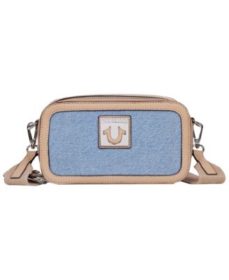 Horseshoe Plaque Crossbody Camera Bag