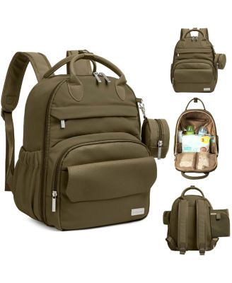 Play Diaper Bag Backpack Comes with Portable Changing Pad, Baby Bag for Mom, Baby Travel Essential