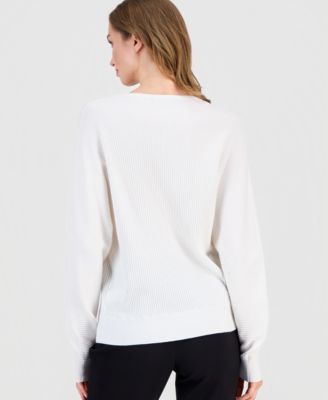 Women's Embellished Dolman-Sleeve Sweater