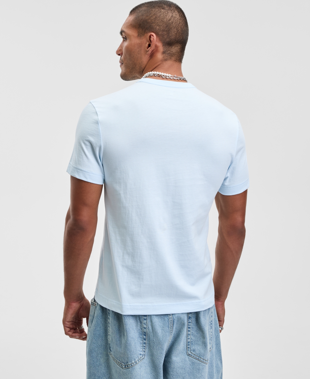 Mode Of One Men's Regular-fit T-shirt, Created For Macy's In White