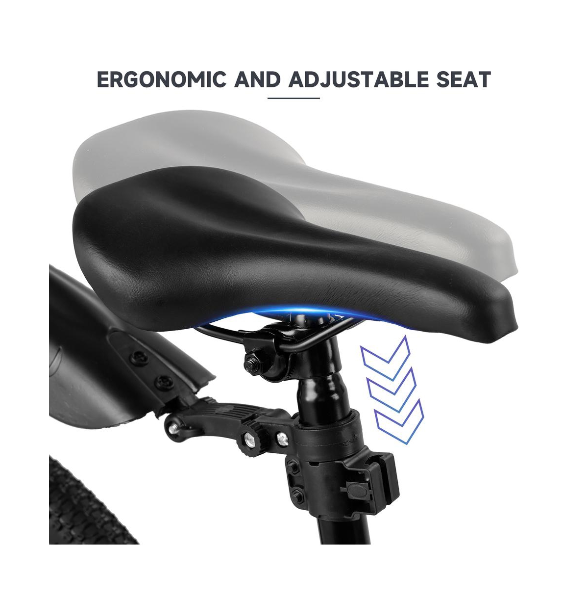 Artudatech 26-Inch 21-Speed Mountain Bike with Full Suspension and Disc Brakes for Off-Road Adventure