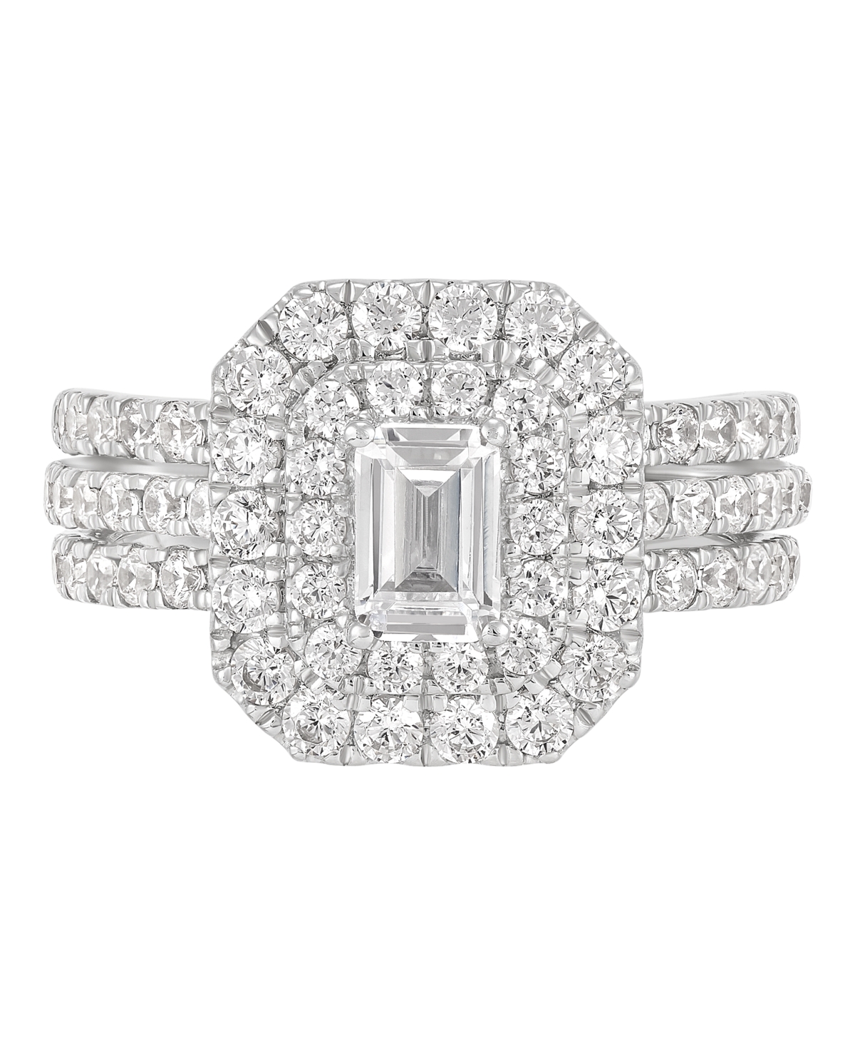 Grown With Love Lab-grown Diamond Ring (2 Ct. T.w.) In 14k White Gold In Gold