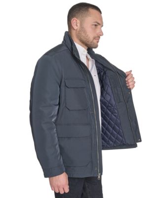 Men's Four Pocket Military-Inspired Field Jacket