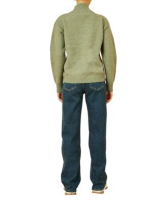 Women's Floral Detail High Neck Knit Sweater