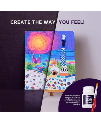 Air-Dry Clay 3D Painting Kit – #parkguellbarcelon  (11.8 x 15.7 in)