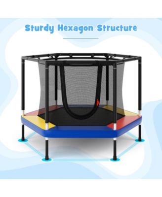 48'' Recreational Trampoline for Kids 4 FT Indoor & Outdoor Trampoline