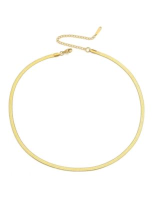 The Eliana Gold Snake Chain Necklace