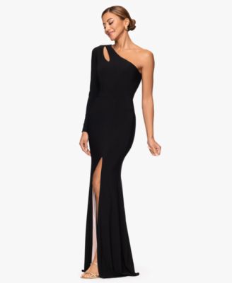Women's One Shoulder Cutout Gown