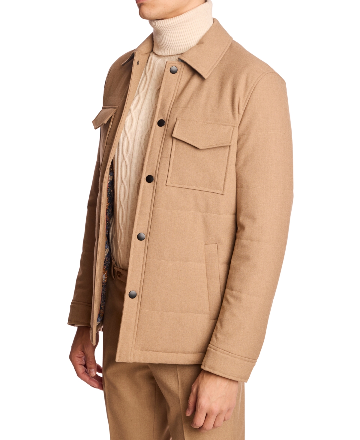 Paisley & Gray Men's Quilted Long Sleeves Jacket