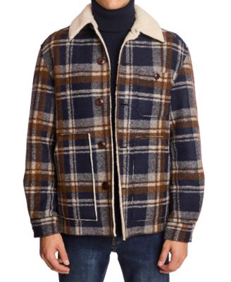 Paisley & Gray - Men's Plaid Barn Coat