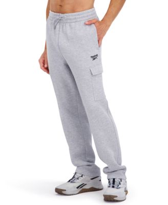 Men's Fleece Cargo Regular-Fit Pants