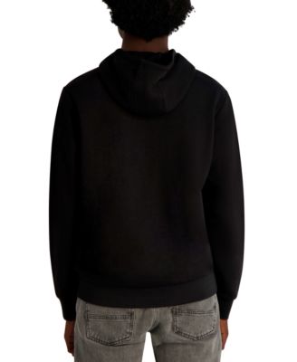 Men's Graffiti Textured Pull-On Sweatshirt