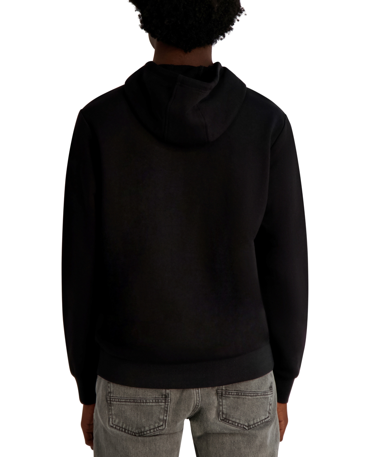 Karl Lagerfeld Paris Men's Graffiti Textured Pull-On Sweatshirt