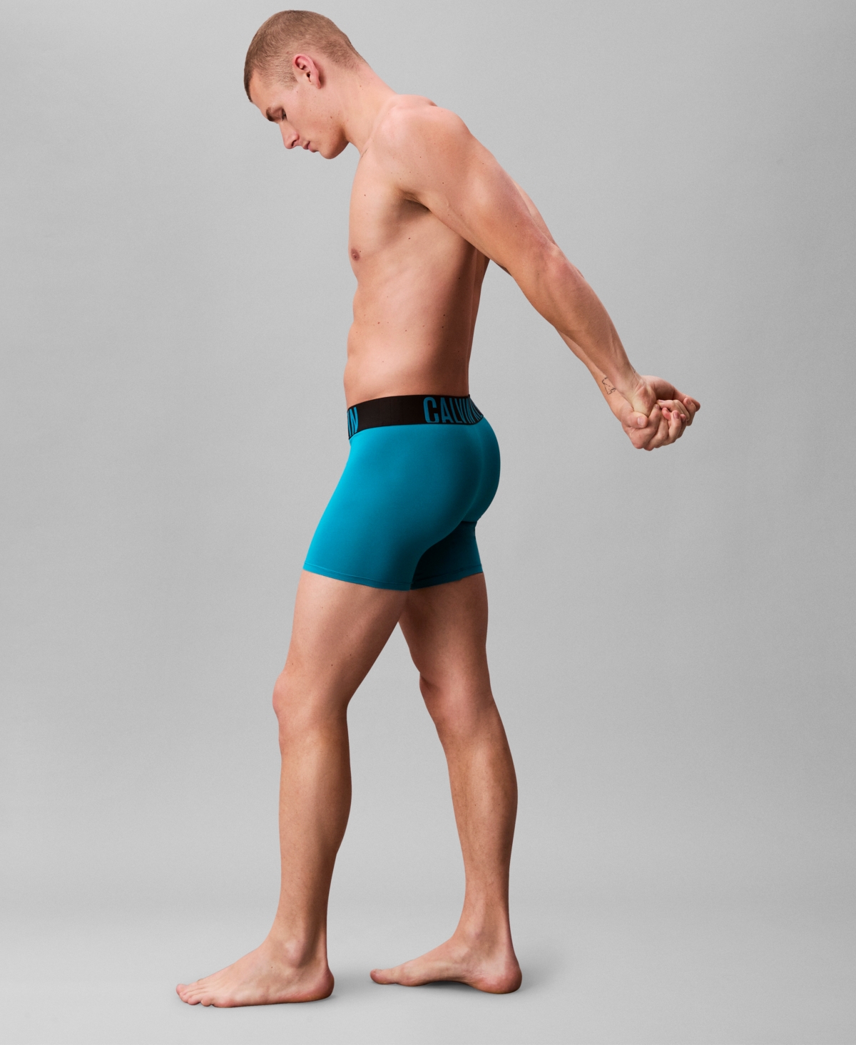 Calvin Klein Men's 3-pack Intense Power Micro Boxer Briefs In Blue