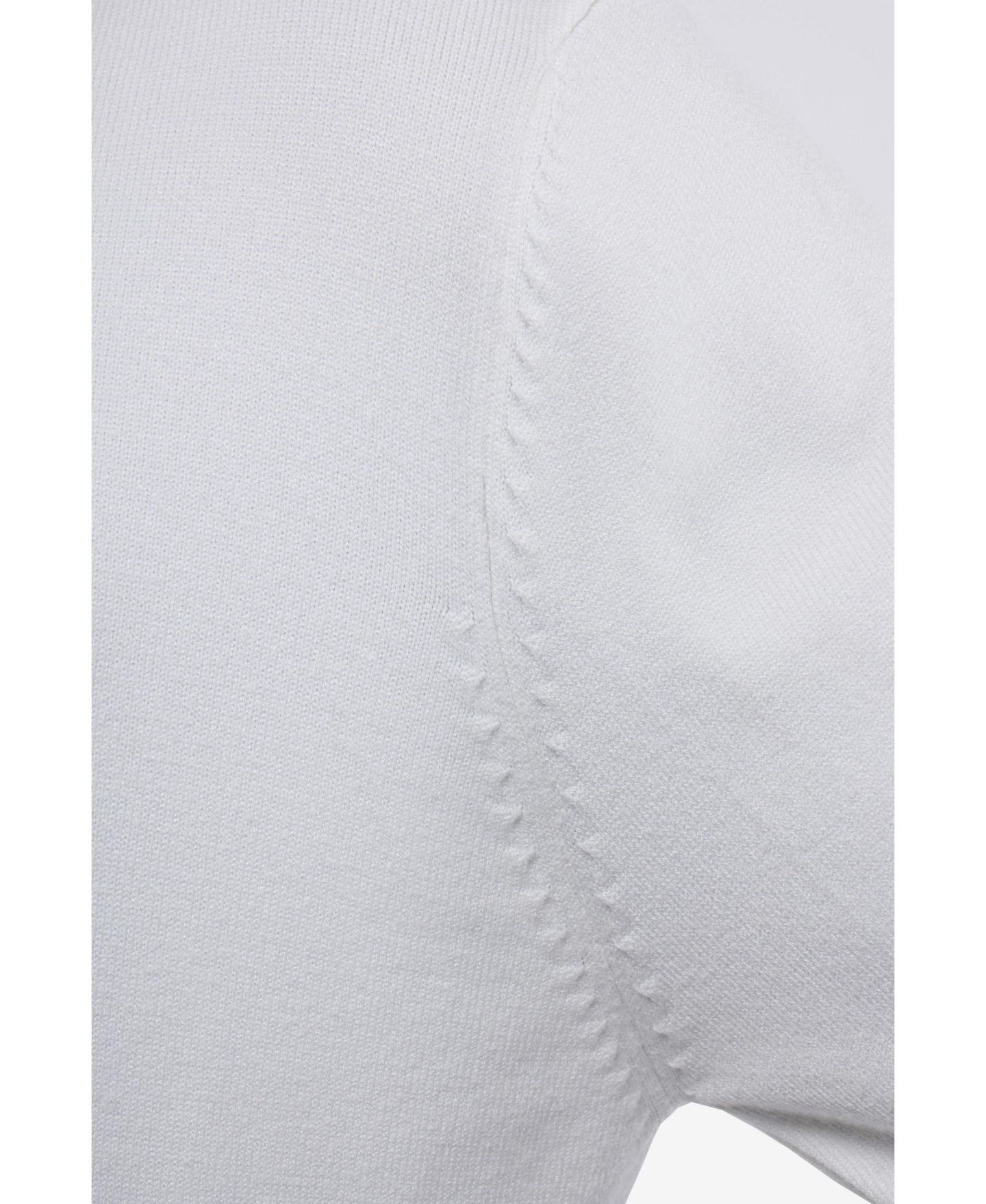 Мужской свитер XRAY X RAY Quarter Zip Mock Neck, цвет: Молочный белый — фото 10
