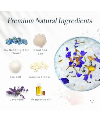 Floral Soaking Bath Salts Night Lily 8oz