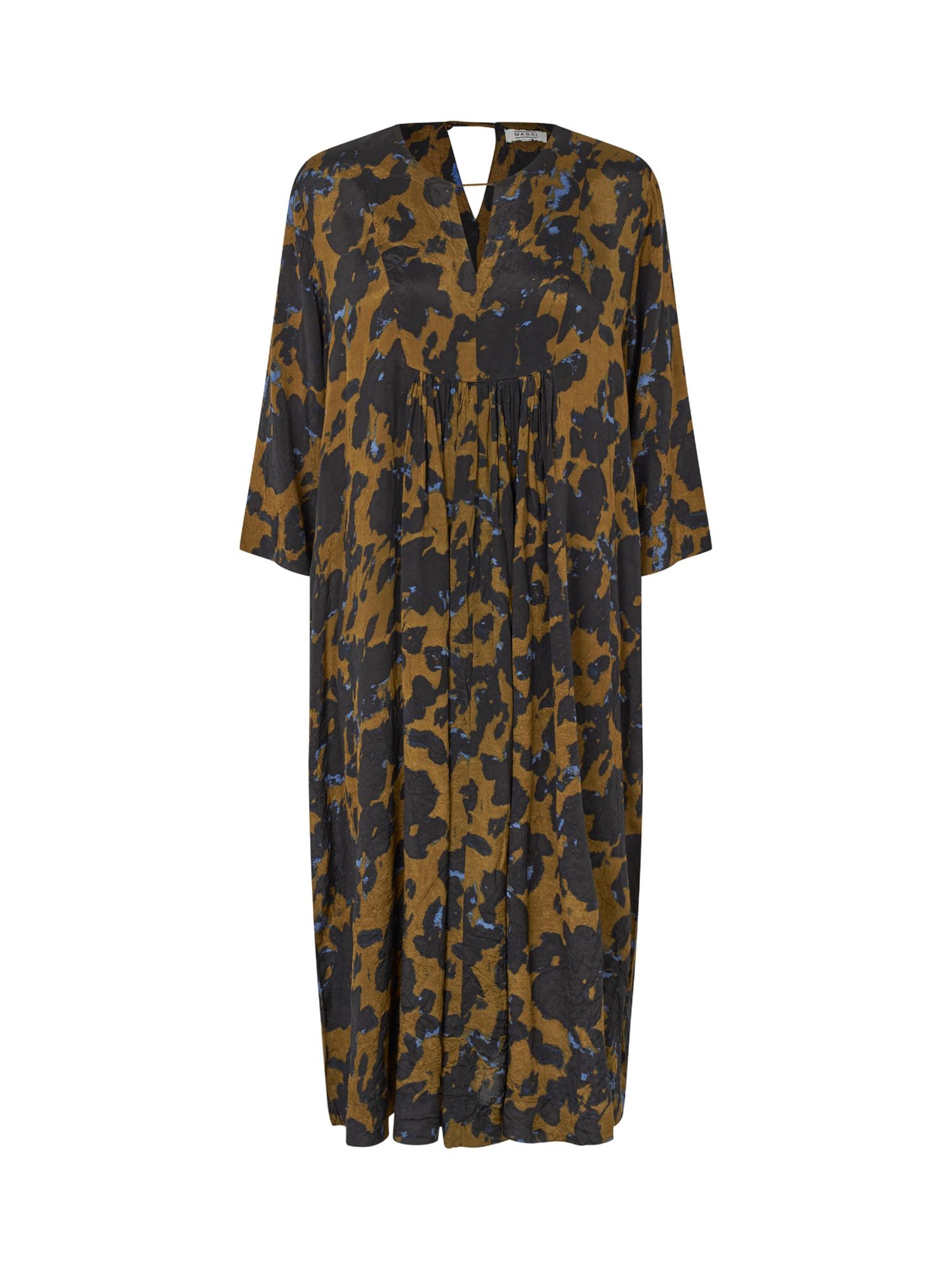 Women's MaNadyne V-Neck A-Shape Midi Dress