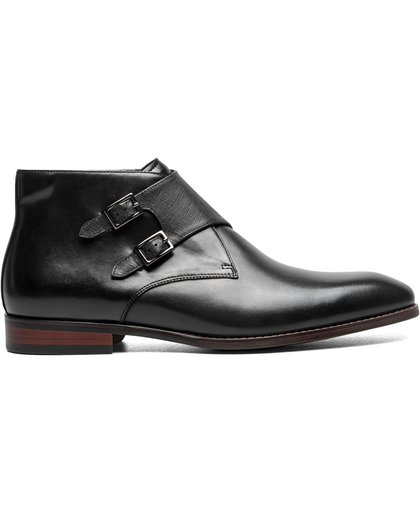 Мужские ботинки Stacy Adams Kaius Double Monk Strap, цвет: Чёрный — фото 3