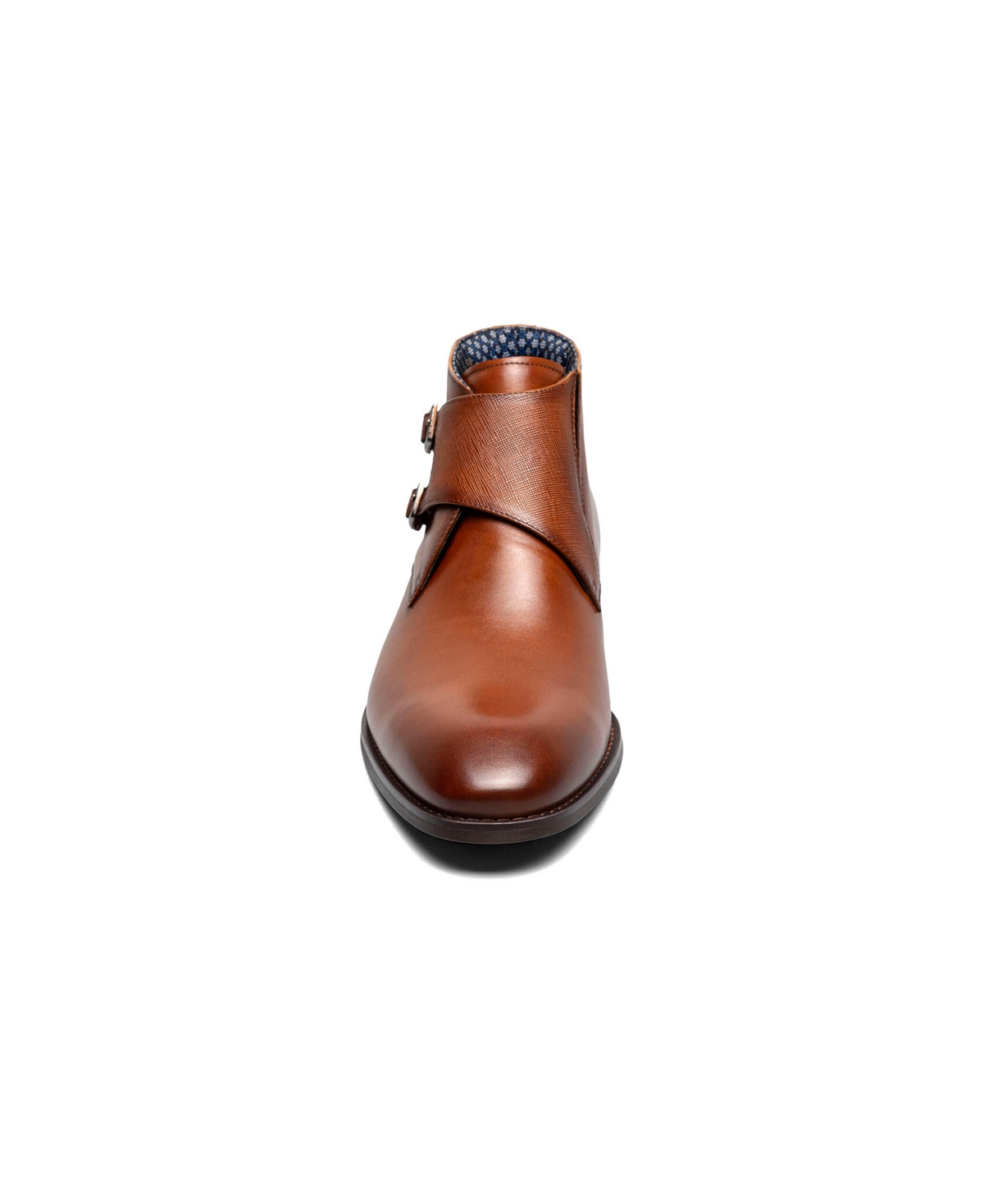 Stacy Adams Kaius Double Monk Strap Boot In Brown