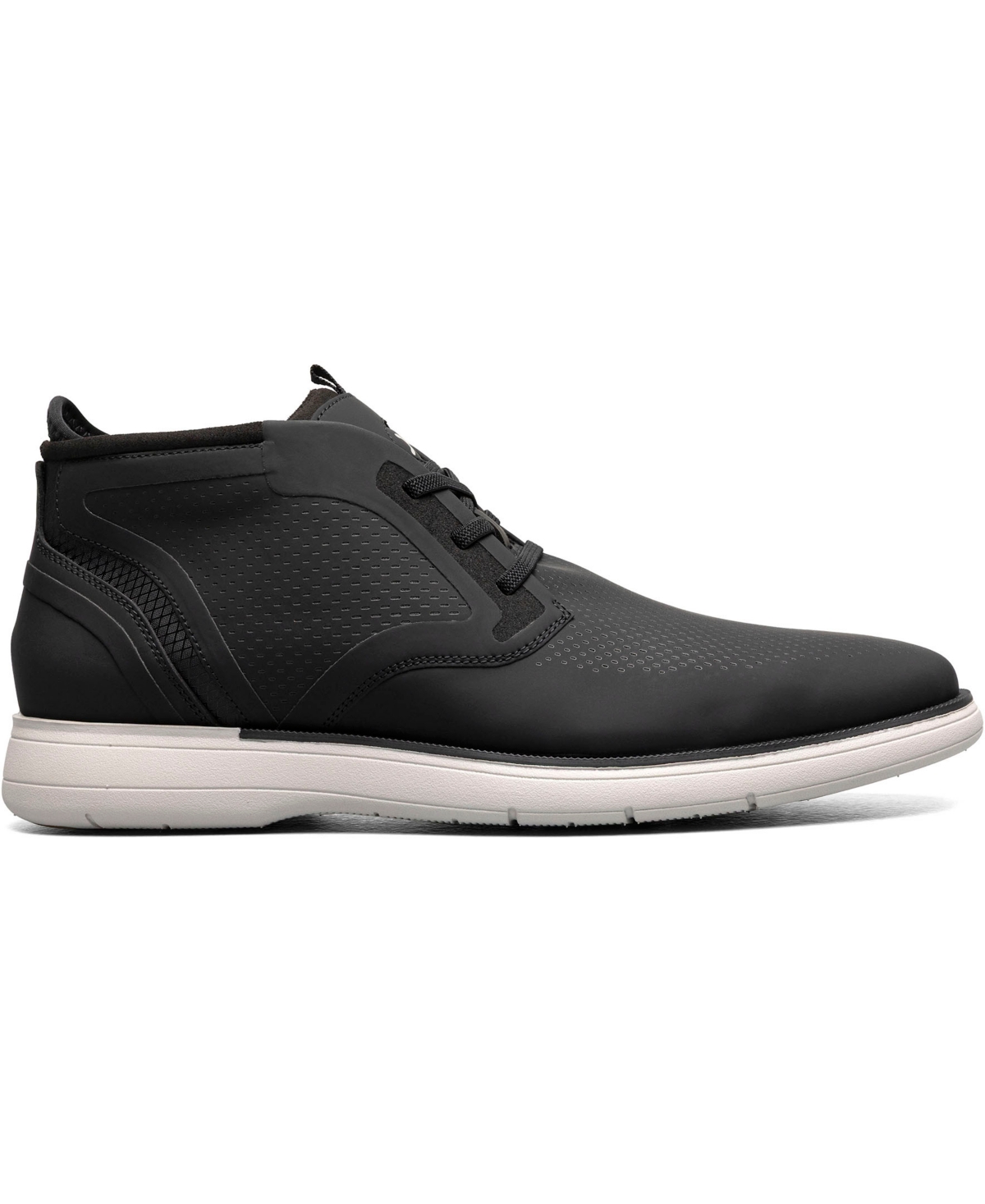 Stacy Adams Men's Eastmont Almond Toe Chukka Boots In Black