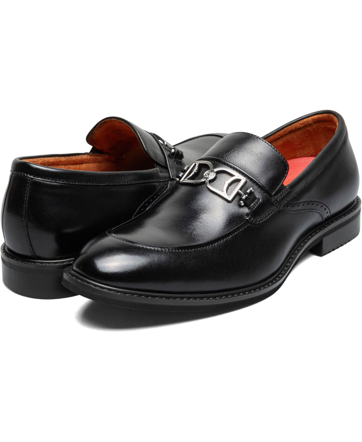 Мужские туфли Stacy Adams Boyd Moc Toe Slip-On, цвет: Чёрный — фото 7