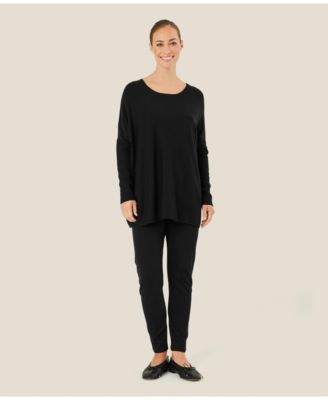 Women's Long Sleeve Round Neck Knit Sweater