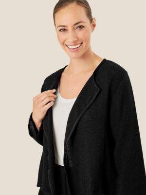 Women's Majulitta Open-Front Boucle Jacket