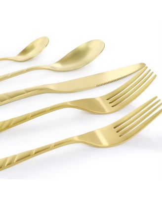 Stainless Steel 20-Piece Flatware Utensil Set