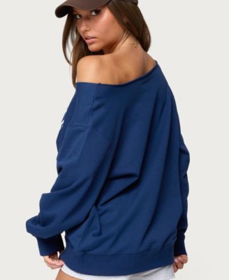 Women's Nashville Oversized Wide Neck Sweatshirt