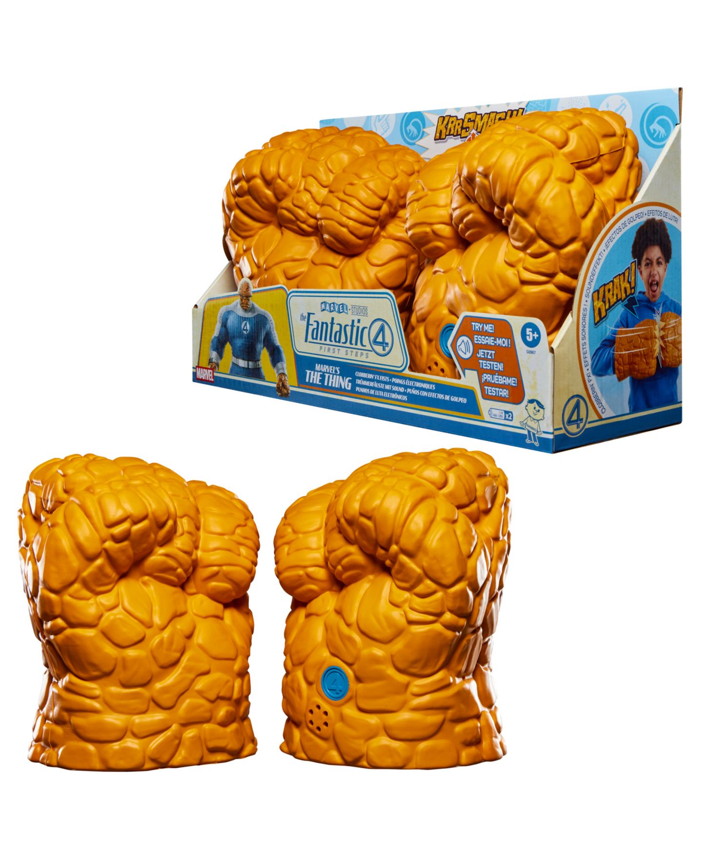 Детские игрушки Hasbro Marvel's The Thing Clobberin' FX Fists — фото 1