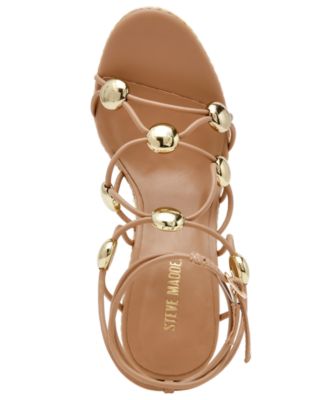 Women's Oaklie Studded Strappy Wedge Sandals