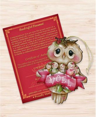 Owl You Need Is Love Holiday Ornament