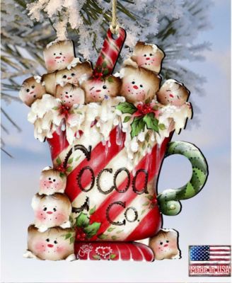 Marshmallow Cocoa Co Ornament