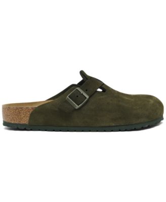 Men's Boston Suede Leather Birko-Flor Clogs from Finish Line
