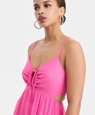 Women's V-Neck Sleeveless Midi Dress, Macy's Exclusive