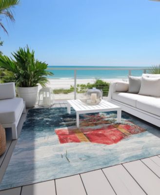 Holiday Washable Indoor/Outdoor ACN1805 10'x14' Area Rug