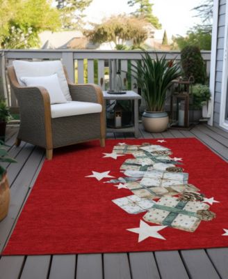 Holiday Washable Indoor/Outdoor ACN1825 10'x14' Area Rug