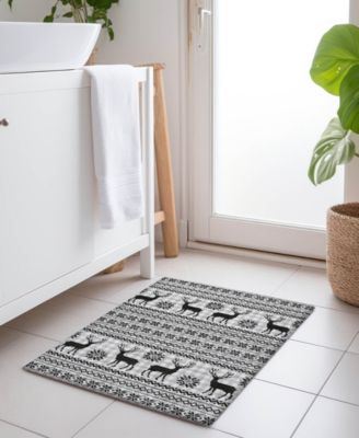 Holiday Washable Indoor/Outdoor ACN1820 1'8"x2'6" Area Rug