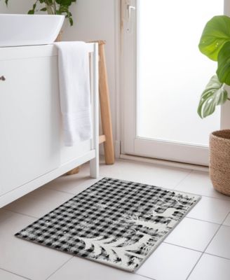 Holiday Washable Indoor/Outdoor ACN1824 1'8"x2'6" Area Rug