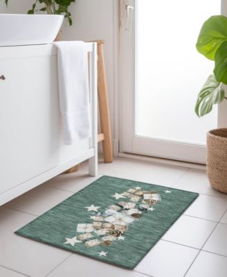 Holiday Washable Indoor/Outdoor ACN1825 1'8"x2'6" Area Rug