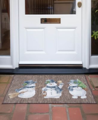 Holiday Washable Indoor/Outdoor ACN1826 1'8"x2'6" Area Rug