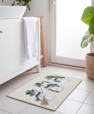 Holiday Washable Indoor/Outdoor ACN1826 1'8"x2'6" Area Rug