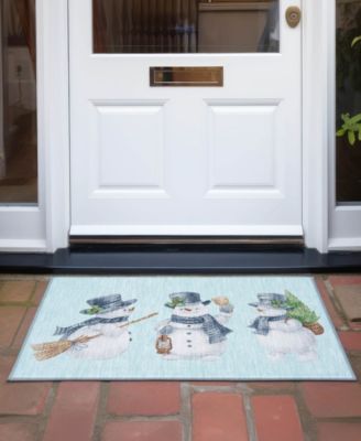 Holiday Washable Indoor/Outdoor ACN1826 1'8"x2'6" Area Rug